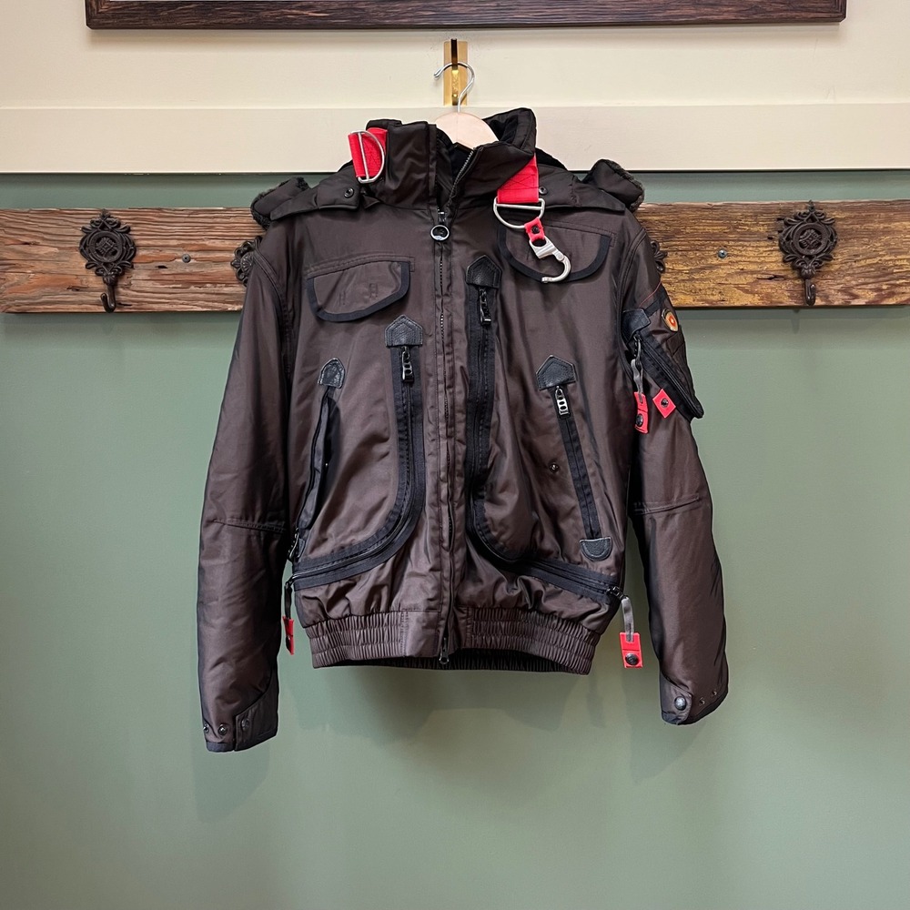 Wellensteyn Rescue Jacket Brown Tactical Fleece Lined Waterproof Bomber RESJ-66
